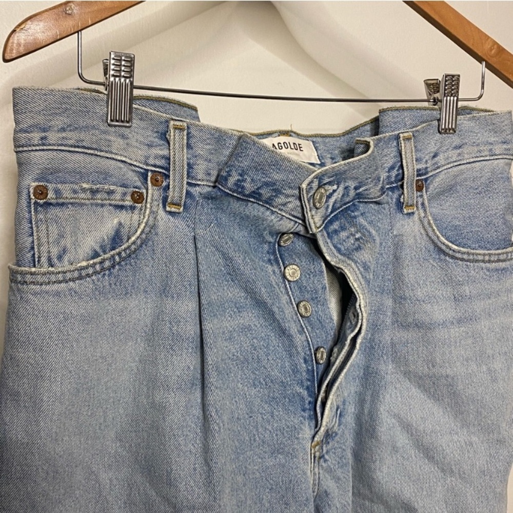 Agolde Dax Upsized Jean In Sideline size 30 - Picture 4 of 7